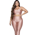 Top Fitness Plus Size New Zig 3D Vekyo com Bojo - Feminino ROSE