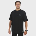 Camiseta Max Fit Hurley x Shibuya Signature Stripe - Masculina PRETO
