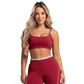 Top Alcinha Costas Mvb Modas Nua Poliamida  - Feminino VINHO