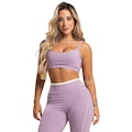 Top Alcinha Costas Mvb Modas Nua Poliamida  - Feminino LILAS