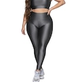 Calça Legging Plus Size New Zig 3D Vekyo - Feminina CINZA