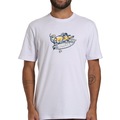 Camiseta Hurley Crazy - Masculina BRANCO