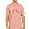Camiseta Quiksilver Full Logo  - Masculina ROSA