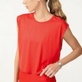 Blusa Colcci Curta Sem Mangas Muscle WT26 - Feminina VERMELHO