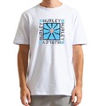 Camiseta Hurley Silk Flower - Masculina BRANCO