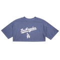 Cropped New Era MLB Los Angeles Dodgers Classic - Feminino AZUL