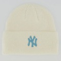 Gorro New Era New York Yankees Wide Cuff Beanie BRANCO