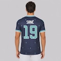 Camisa Alemanha II 26/27 Sané 19 adidas Masculina AZUL ESCURO