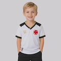 Camisa Vasco Nobre Cruz Infantil BRANCO