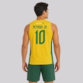 Camiseta Regata Brasil Brisa 10 Neymar Jr Masculina AMARELO