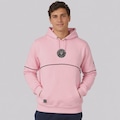 Blusão de Moletom Inter Miami Canguru Masculino ROSA