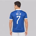 Camisa Brasil Seleça 7 Vini Jr Masculina AZUL