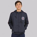 Jaqueta PSG Corta Vento Infantil AZUL ESCURO