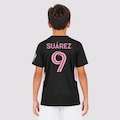 Camisa Inter Miami Dry II 9 Suárez Infantil PRETO