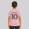 Camisa Inter Miami Dry III 10 Messi Infantil ROSA