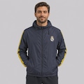 Jaqueta Real Madrid Corta Vento Masculina PRETO
