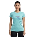 Camiseta Diadora Big Logo Movimento Feminina AZUL