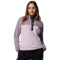 Jaqueta Feminina Columbia Fleece Benton Springs 1/2 Snap Pull Over II ROXO