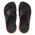 Chinelo Kenner Masculino Rakka Sport - Masculino PRETO/LARANJA