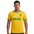 Camiseta do Brasil Diadora Campione - Masculina AMARELO