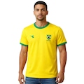 Camiseta do Brasil Diadora Campione - Masculina AMARELO