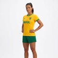 Camiseta do Brasil Diadora Campione - Feminina AMARELO