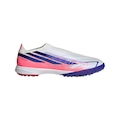 Chuteira Society Adulto adidas F50 Hyperfast Pro BRANCO/ROXO CLA