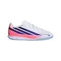 Chuteira Futsal Infantil adidas F50 Hyperfast Club BRANCO/ROXO CLA