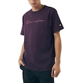 Camiseta Chammpion Bordado Script Rock On Purple - Masculina ROXO