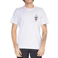 Camiseta Rip Curl Search Icon - Masculina BRANCO