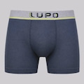 Cueca Lupo Boxer Algodão com Elastano Masculina AZUL