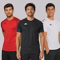 Kit Camiseta Kappa Garret Shelty e Johnson Masculino - 3 Unidades BRANCO