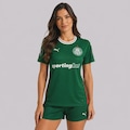 Camisa do Palmeiras I 26/27 Patch Libertadores Puma Feminina VERDE
