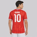 Camisa Chile Home 26/27 10 D. Osorio Adidas Masculina VERMELHO