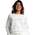Blusa de Moletom Beach Tennis Mormaii Vitória Marchezini - Feminina OFF WHITE