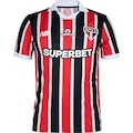 Camisa do São Paulo Away Torcedor 2026 New Balance - Masculina VERMELHO/BRANCO