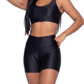 Short Fitness Ikat New Zig 3D Vekyo -  Feminino PRETO