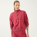 Blusão Cropped Colcci com Zíper Frontal WT26 - Feminino VERMELHO
