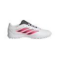 Chuteira Society Adulto adidas Predator Club BRANCO/ROSA