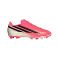 Chuteira de Campo Infantil adidas F50 Hyperfast Club ROSA/OURO