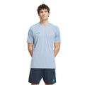 Camiseta Tiro 26 Essentials adidas Masculina CINZA CLA/VERDE CLA