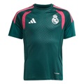 Camisa de Treino Real Madrid 2026/27 Tiro Competition Infantil VERDE/ROSA