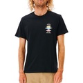 Camiseta Rip Curl Search Icon - Masculina PRETO