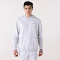 Casaco New Balance Com Capuz Athletics Small Logo Masculino CINZA
