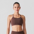 Top New Balance Basic Yoga Feminino MARROM CLARO