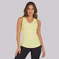 Camiseta Regata Fila Easy Training Crepe Flow Feminina AMARELO
