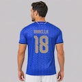Camisa Itália I 26/27 18 N. Barella Adidas Masculina AZUL