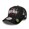 Boné New Era 9Forty A-Frame Branded Masculino PRETO