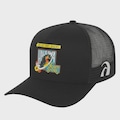 Boné Unissex Surf Alive Haleiwa Trucker Black - Aba Curva PRETO