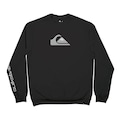 Moletom Quiksilver Careca Comp Logo WT26 - Masculino PRETO